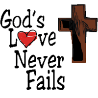 Gods love never fails